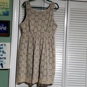 Torrid ivory lace dress